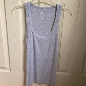Aerie Scoop Neck Gray Tank